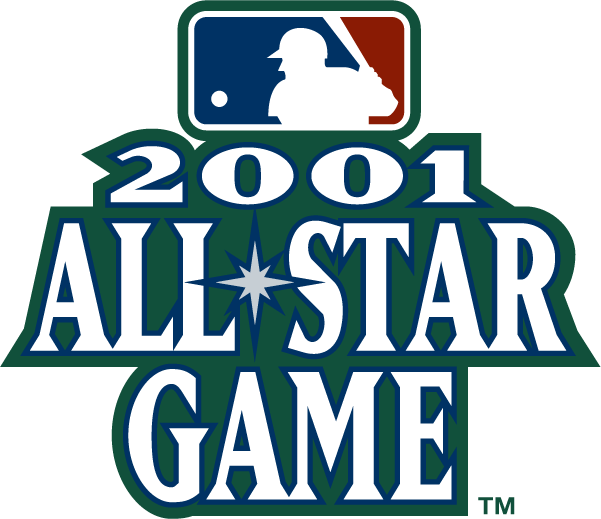 MLB All-Star Game 2001 Alternate Logo DIY iron on transfer (heat transfer)